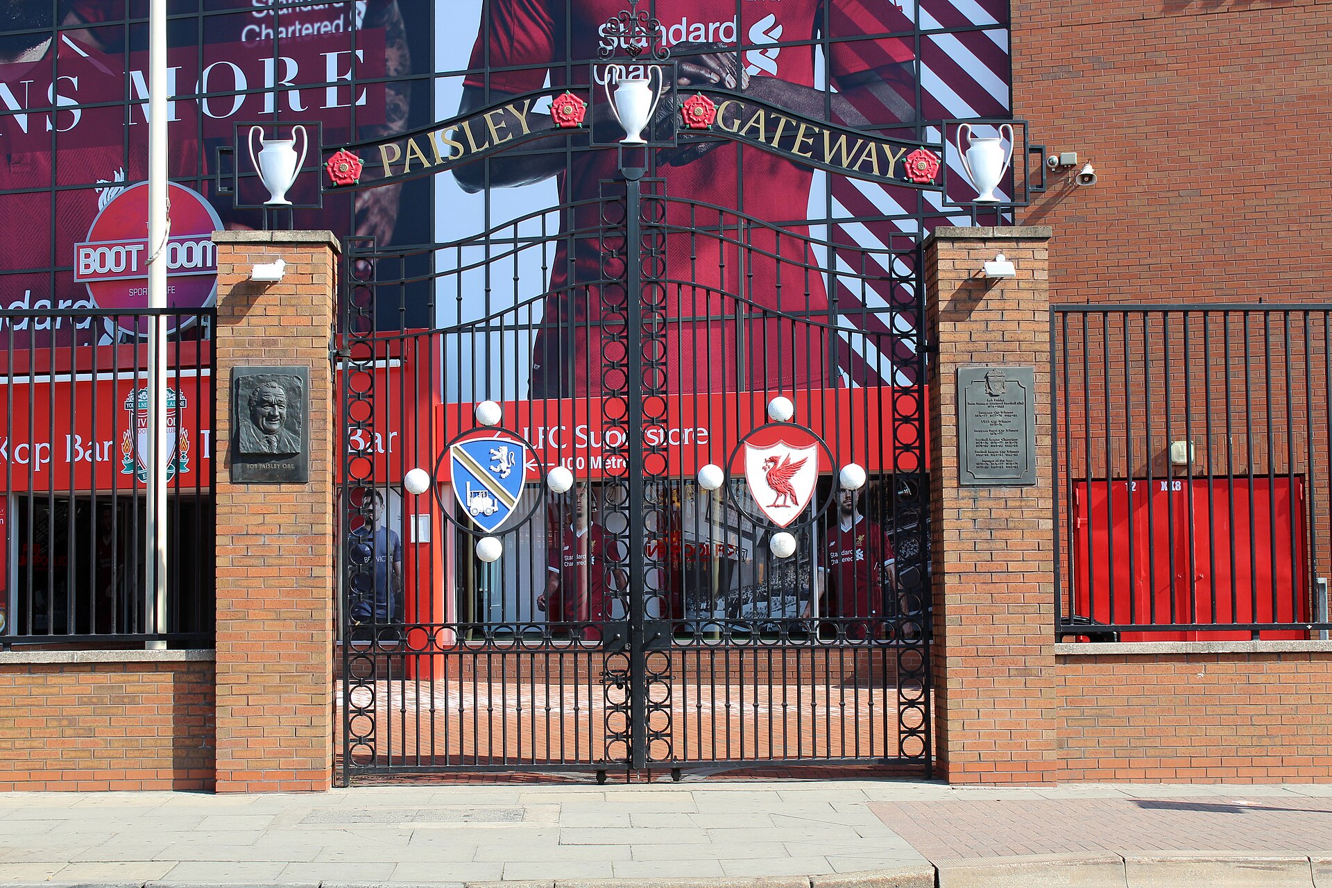 Shankly Gates ved Anfield